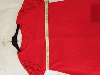 Vestido rojo fiesta