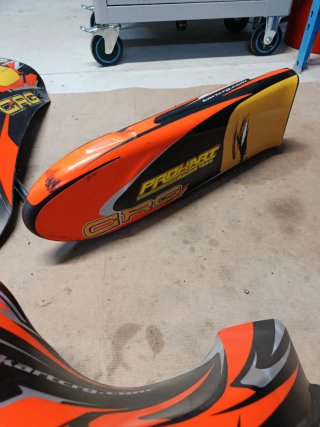 Pontones Carrocería Kart CRG