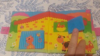 Libro de tela para bebé