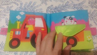 Libro de tela para bebé