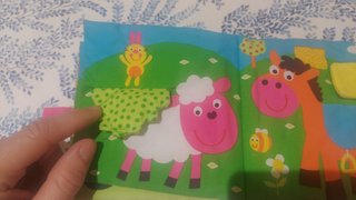 Libro de tela para bebé