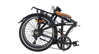 Bicicleta Moma Light 24 Negra Plegable