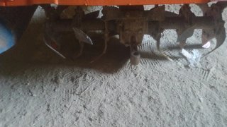 Rotovator Pasquali con enganche y cardan