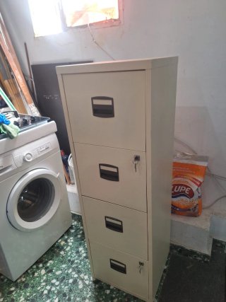 Archivador Metálico Cajonera con 2 Llaves