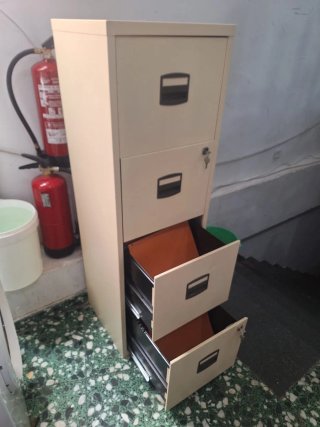 Archivador Metálico Cajonera con 2 Llaves