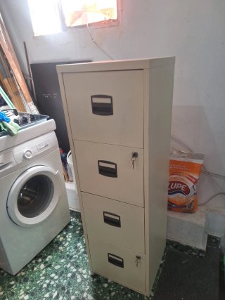 Archivador Metálico Cajonera con 2 Llaves