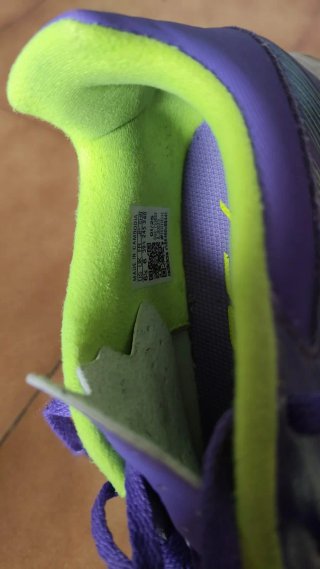 Adidas Zapatillas Fútbol Morado/Verde Talla 38