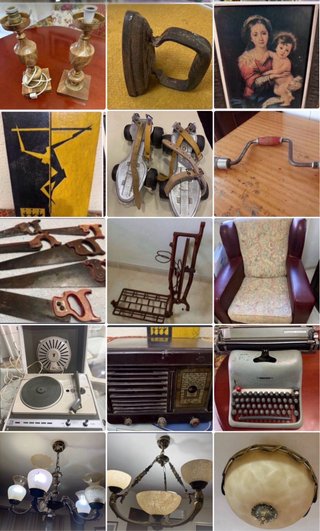 Lote Antigüedades Varias