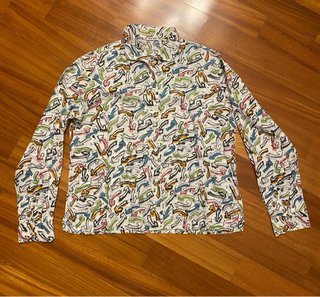 Camicia Miu Miu fantasia frecce