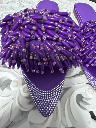 Sandalias JOYA moradas talla 39 a estrenar