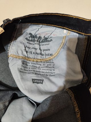 Pantalón Levis 513 Slim Fit Talla 36x30