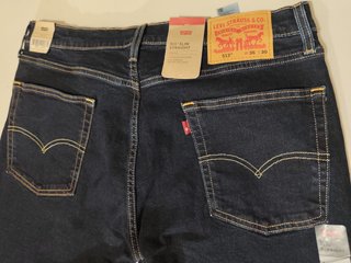 Pantalón Levis 513 Slim Fit Talla 36x30
