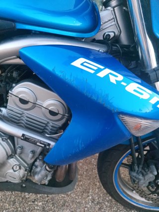 Kawasaki ER6n 2008 Naked Azul 46.000km