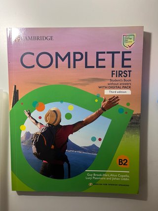 Complete First Student's book without answers