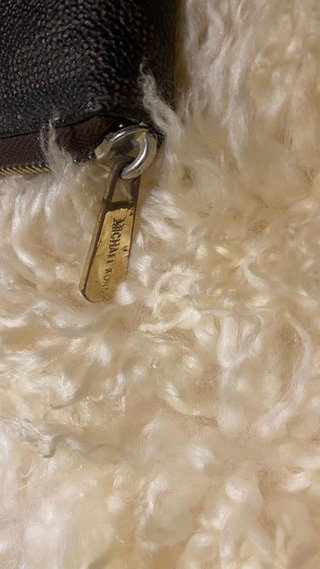 Cartera Michael Kors Marrón y Dorada
