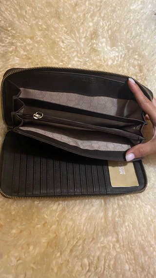 Cartera Michael Kors Marrón y Dorada