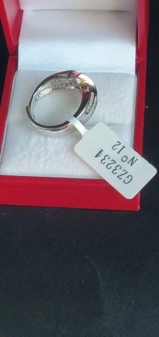 Anillo Platacero 925 Rodiada Ajustable