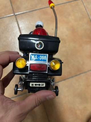 Moto polizia vintage giocattolo