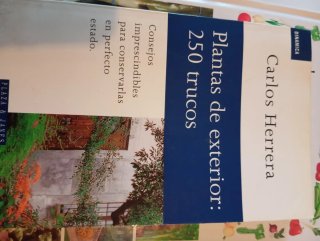 Lote de libros jardineria