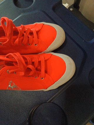 Zapatillas Le Coq Sportif Naranja Mujer