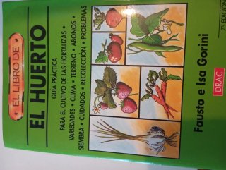 Lote de libros jardineria