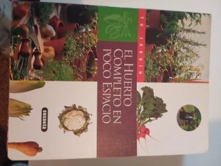 Lote de libros jardineria