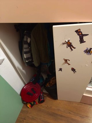 Cama litera infantil blanca