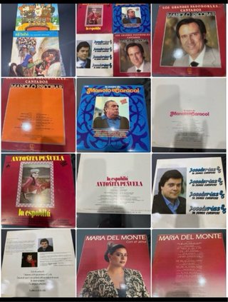 Vinilos LP y Single + REGALO Cassettes Varios