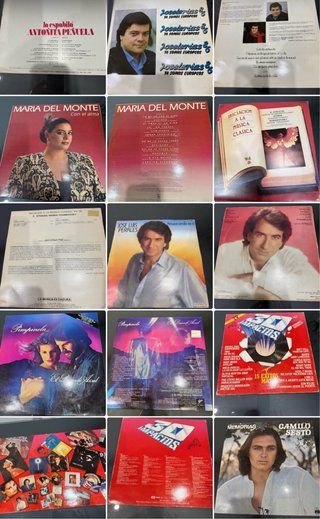 Vinilos LP y Single + REGALO Cassettes Varios