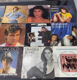 Vinilos LP y Single + REGALO Cassettes Varios