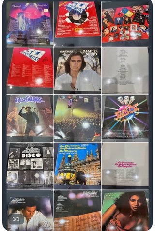 Vinilos LP y Single + REGALO Cassettes Varios