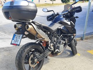 KTM 990 Supermotard Negra