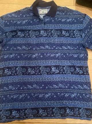 Polo Navigare vintage blu XL