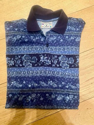 Polo Navigare vintage blu XL