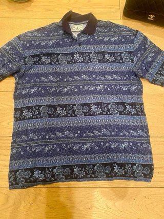Polo Navigare vintage blu XL