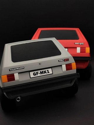 Cuelgallaves Golf MK1 GTI
