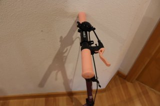 Patinete Oxelo niña morado. Como nuevo