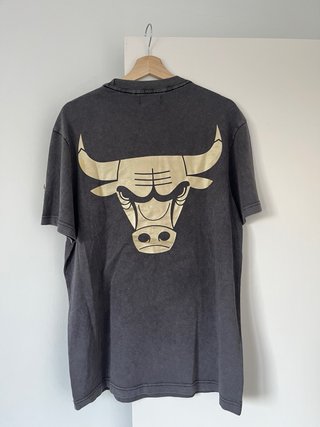 Camiseta Chicago Bulls Gris Talla M