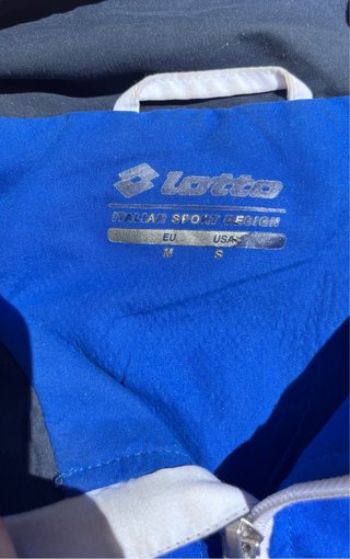 Giacca Lotto S Blu/Bianca