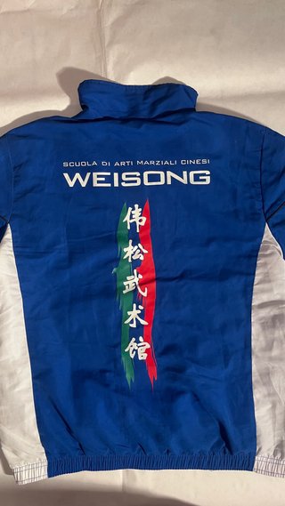 Giacca Lotto S Blu/Bianca