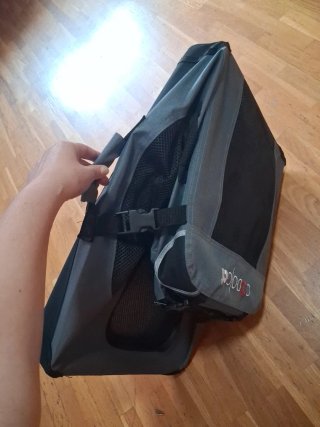 Transportín plegable para perro
