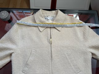 Chaqueta Zara Beige Talla S