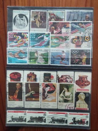 266 sellos USA modernos usados