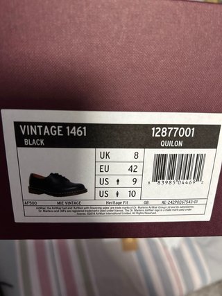 Dr Martens 1461 Made in England Talla 42