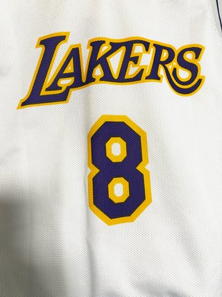 Camiseta Kobe Bryant #8 Lakers Blanca