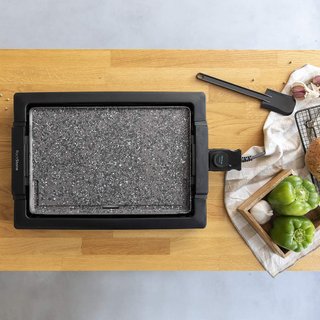 Plancha Eléctrica Cecotec 2000W InoxStone