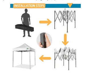 Carpa Plegable COBIZI 2x2 Impermeable
