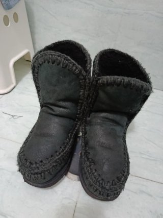 MOU Eskimo Stivali Grigi con Stelle