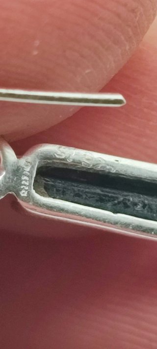 Pendientes de Plata y Turmalina.