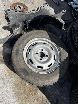 2 llantas carro remolque 4x100 con neumáticos 13”